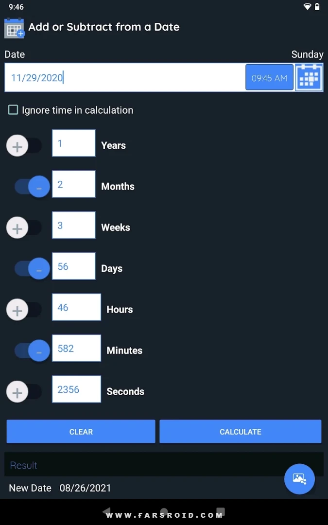 Date-Calculator-Pro 15