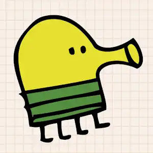 آیکن Doodle Jump 3.11.39 – بازی آرکید-تفننی اعتیادآور دودل جامپ اندروید +مود