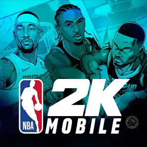 آیکن NBA 2K – دانلود آپدیت بازی ورزشی بسکتبال‌ موبایل ان بی ای برای اندروید!
